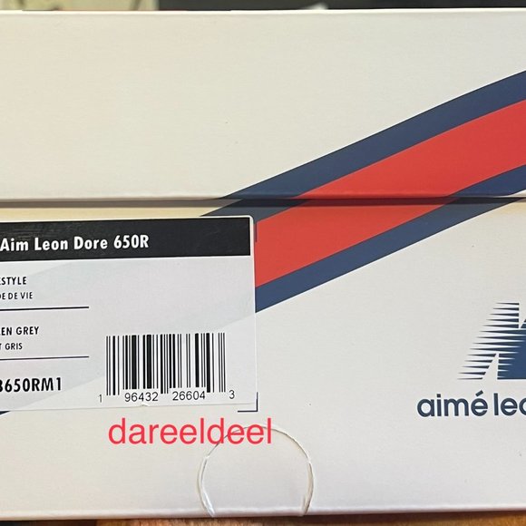 AIME LEON DORE X NEW BALANCE 650R BOTANICAL GREEN sz 12 - Picture 8 of 9